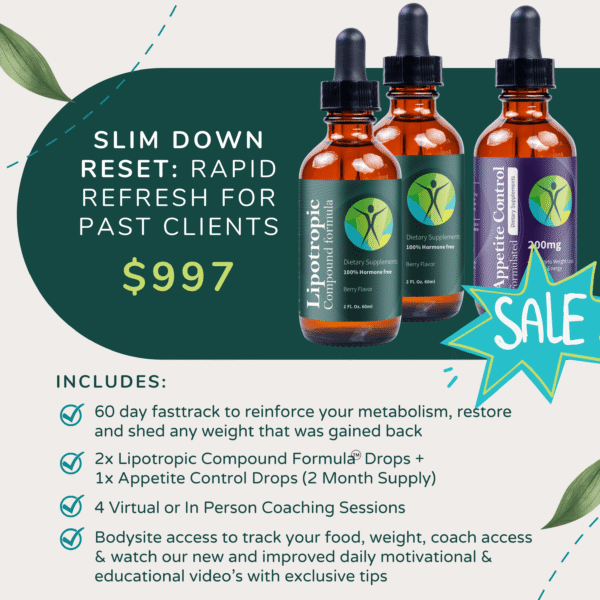 Slim Down Reset: Rapid Refresh For Past Clients With 1:1 Coaching