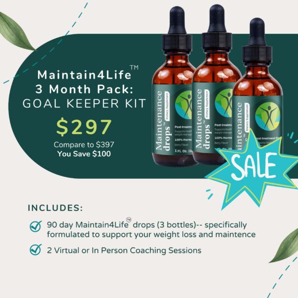 Maintain4Life™ 3 Month Pack: Your Goal Keeper Kit
