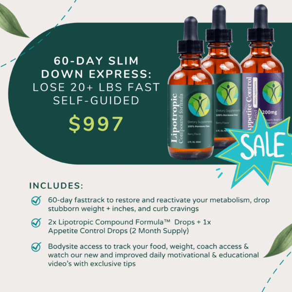 60-Day Slim Down Express: Lose 20–40 Lbs Fast Self-Guided