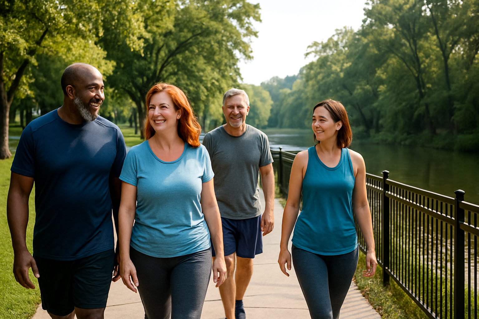 Riverside Greenway walk Weight loss in Eastern North Carolina virtual and in-clinic coaching