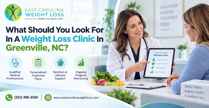 What Should You Look For In A Weight Loss Clinic In Greenville NC?